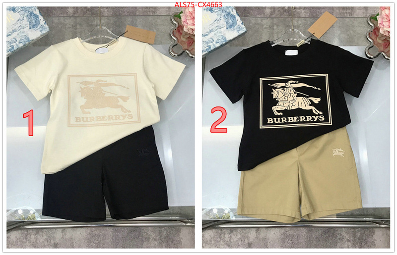 Kids clothing-Burberry every designer ID: CX4663 $: 75USD