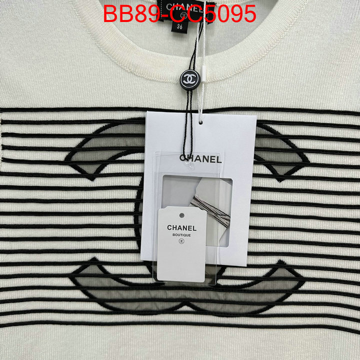 Clothing-Chanel best quality designer ID: CC5095 $: 89USD