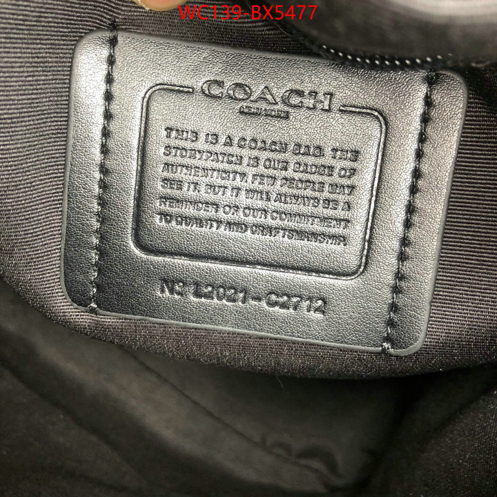 Coach Bags(4A)-Backpack- top quality fake ID: BX5477 $: 139USD,