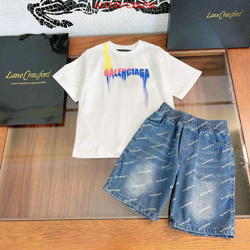 Kids clothing-Balenciaga designer replica ID: CX6254 $: 105USD