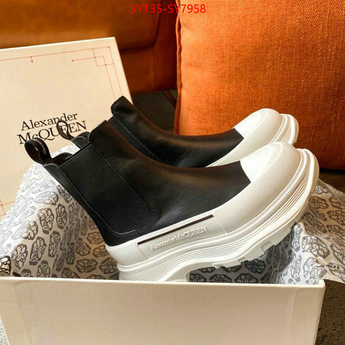 Women Shoes-Boots aaaaa+ replica designer ID: SY7958 $: 135USD
