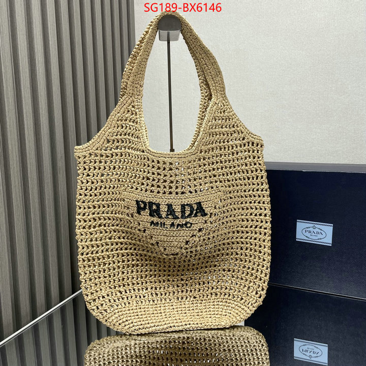 Prada Bags (TOP)-Handbag- we curate the best ID: BX6146 $: 189USD,