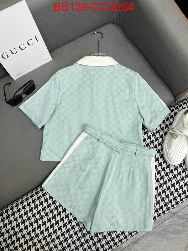 Clothing-Gucci designer 7 star replica ID: CC4264 $: 139USD