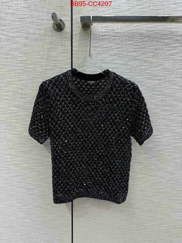 Clothing-Chanel what is aaaaa quality ID: CC4207 $: 95USD