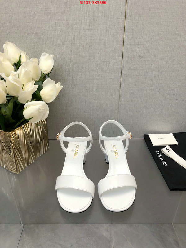 Women Shoes-Chanel good quality replica ID: SX5886 $: 105USD