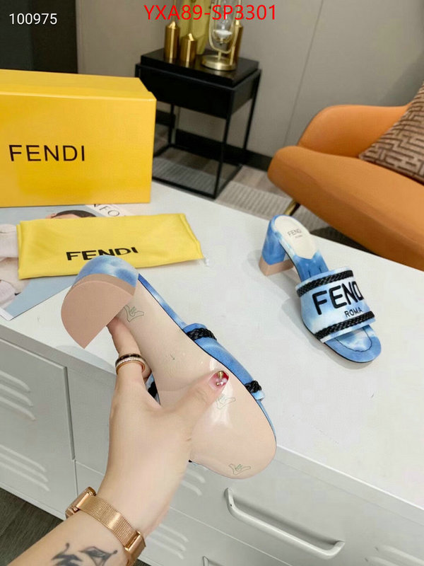 Women Shoes-Fendi 1:1 replica ID: SP3301 $: 89USD