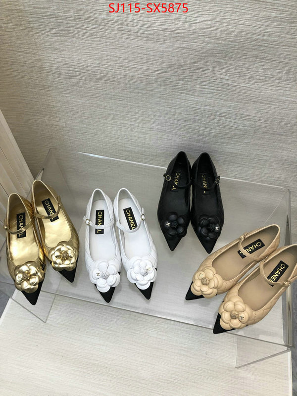 Women Shoes-Chanel aaaaa quality replica ID: SX5875 $: 115USD