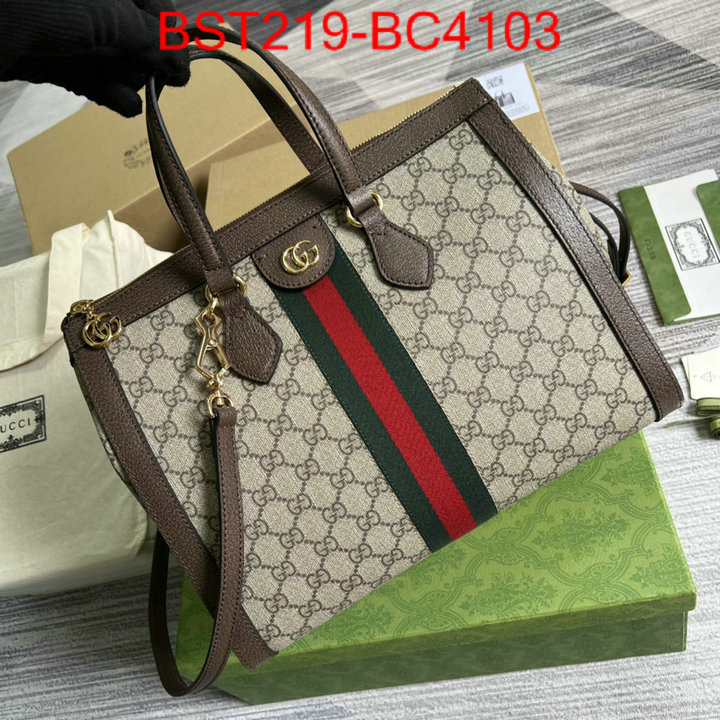 Gucci Bags(TOP)-Handbag- replcia cheap ID: BC4103 $: 219USD,