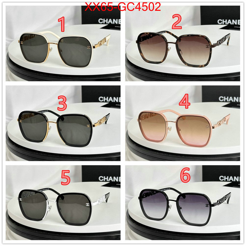 Glasses-Chanel online sale ID: GC4502 $: 65USD