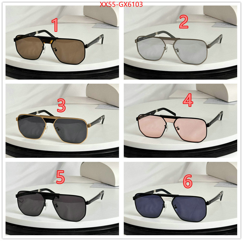 Glasses-Prada highest product quality ID: GX6103 $: 55USD