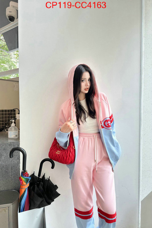 Clothing-Gucci buy 1:1 ID: CC4163 $: 119USD