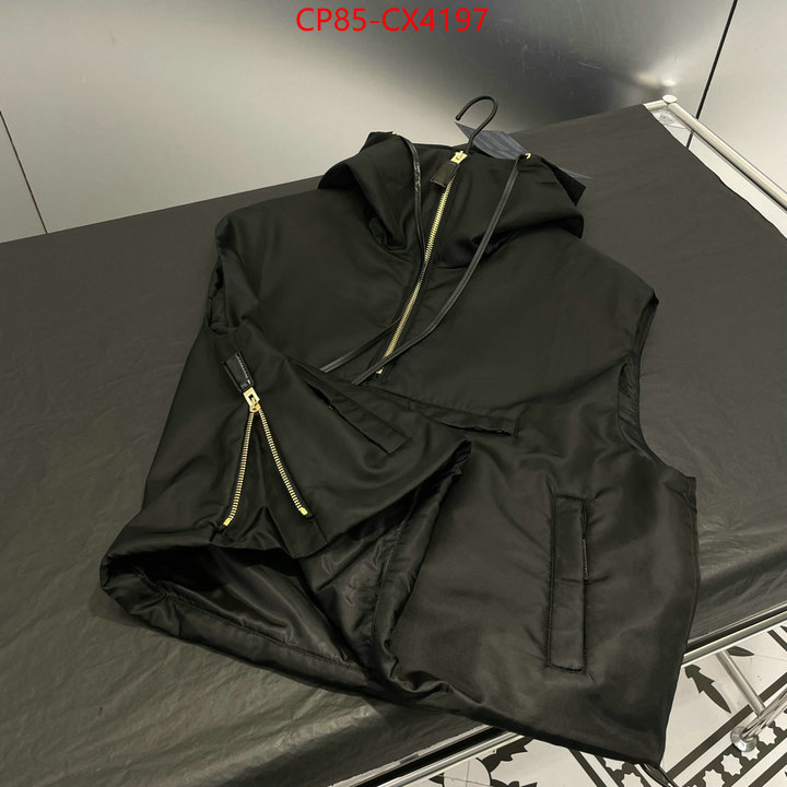 Clothing-Prada replica shop ID: CX4197 $: 85USD