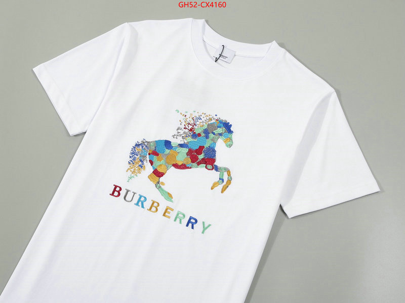 Clothing-Burberry wholesale imitation designer replicas ID: CX4160 $: 52USD