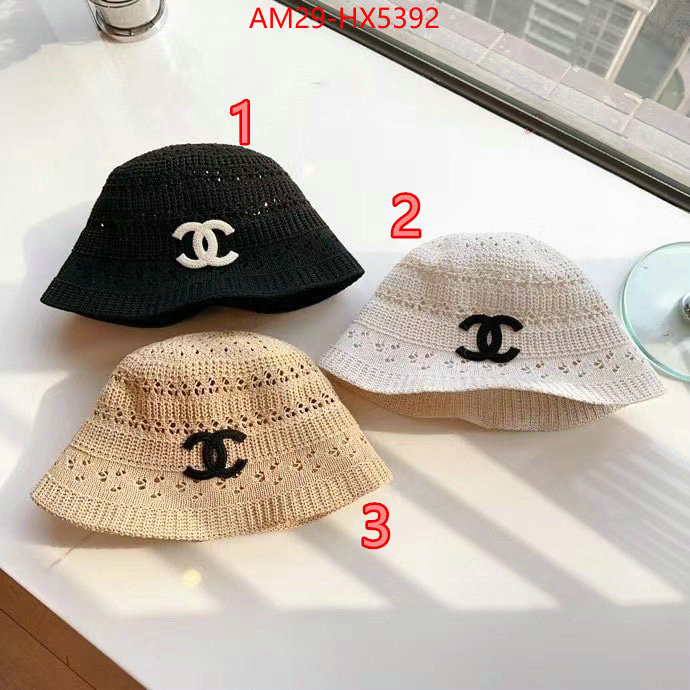 Cap (Hat)-Chanel 7 star quality designer replica ID: HX5392 $: 29USD