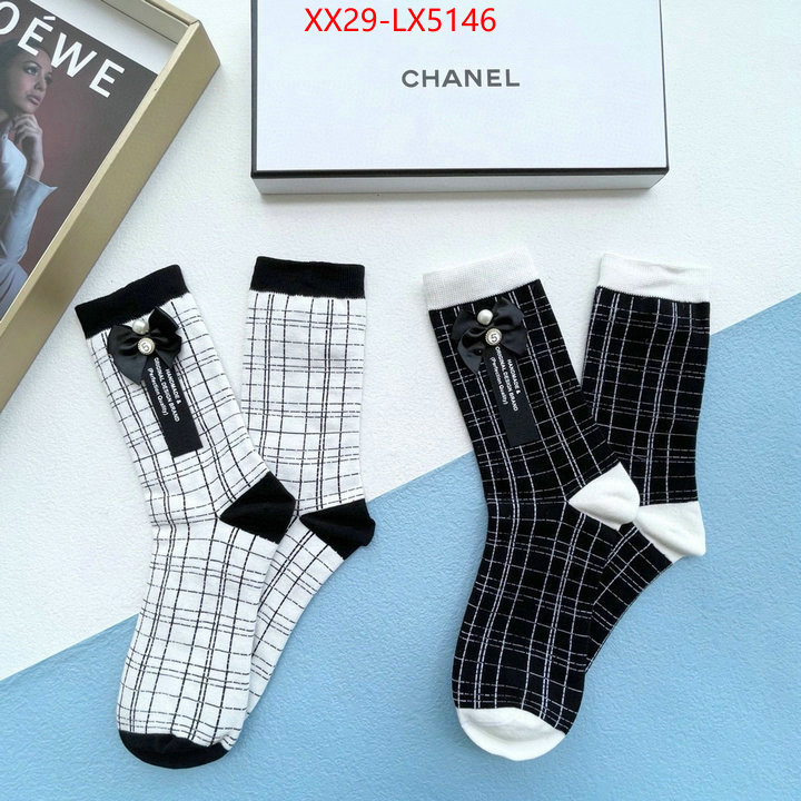 Sock-Chanel aaaaa replica designer ID: LX5146 $: 29USD