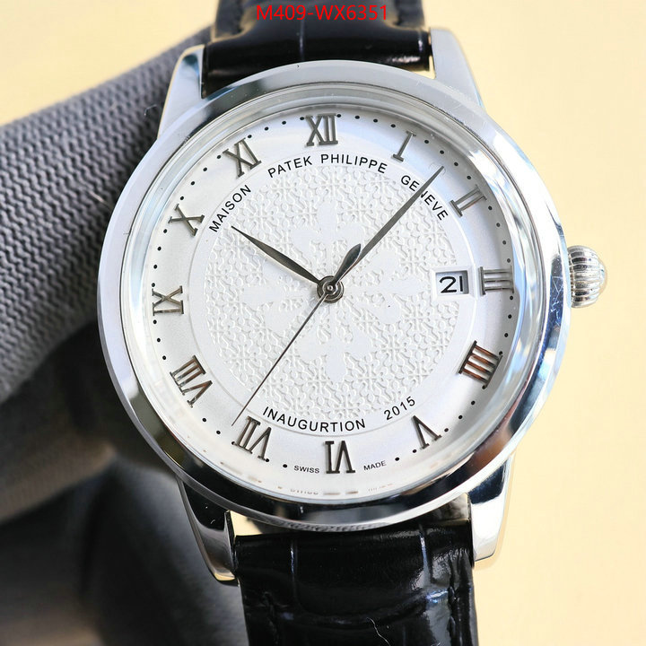 Watch(TOP)-Patek Philippe shop designer replica ID: WX6351 $: 409USD