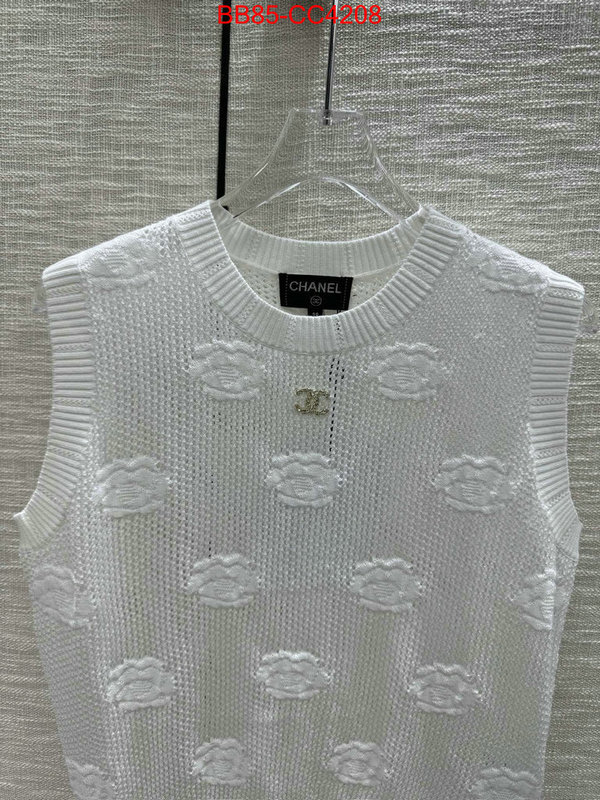 Clothing-Chanel top quality website ID: CC4208 $: 85USD