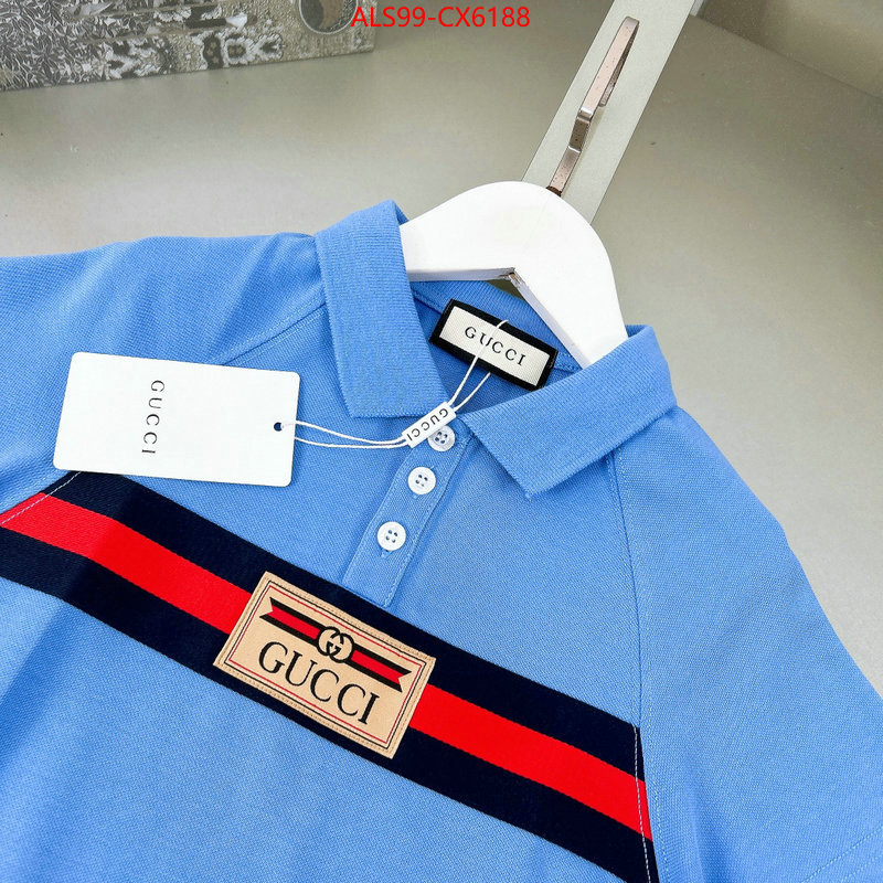 Kids clothing-Gucci mirror quality ID: CX6188 $: 99USD