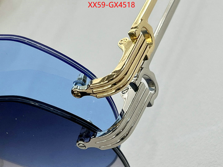 Glasses-Cartier fake aaaaa ID: GX4518 $: 59USD