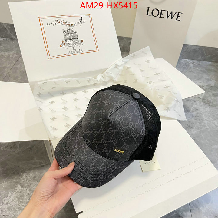 Cap(Hat)-Gucci replica 2024 perfect luxury ID: HX5415 $: 29USD