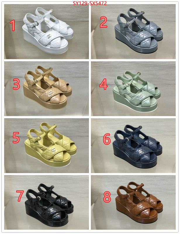 Women Shoes-Chanel online sales ID: SX5472 $: 129USD