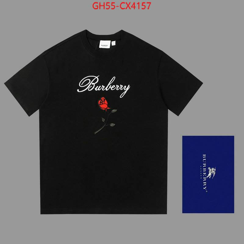 Clothing-Burberry the best quality replica ID: CX4157 $: 55USD