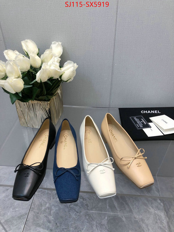 Women Shoes-Chanel cheap online best designer ID: SX5919 $: 115USD