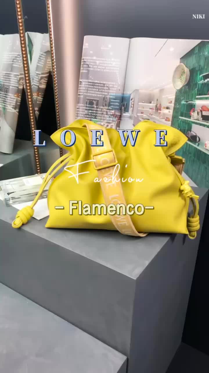 Loewe Bags(4A)-Flamenco what ID: BY2763 $: 175USD,