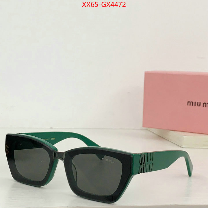 Glasses-Miu Miu high quality designer ID: GX4472 $: 65USD