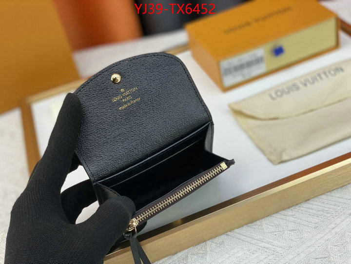 LV Bags(4A)-Wallet best wholesale replica ID: TX6452 $: 39USD,