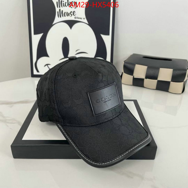 Cap(Hat)-Coach where can i buy ID: HX5406 $: 29USD