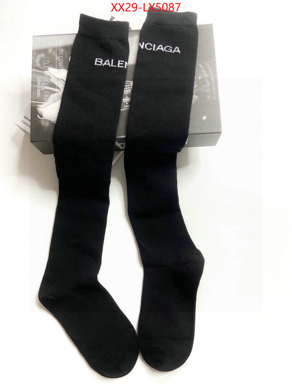 Sock-Balenciaga store ID: LX5087 $: 29USD