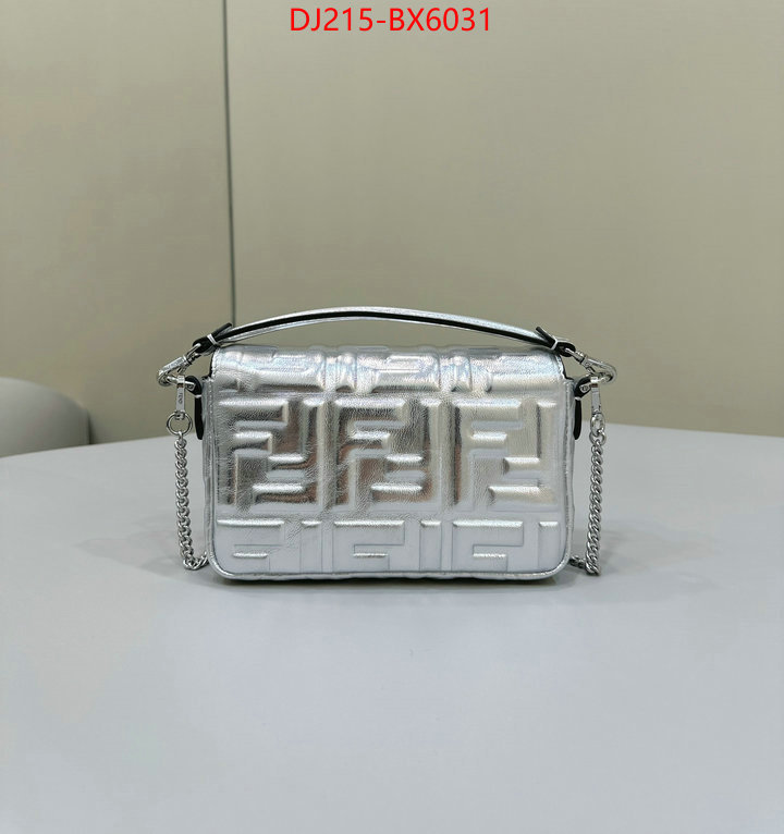 Fendi Bags(TOP)-Baguette top brands like ID: BX6031 $: 215USD,