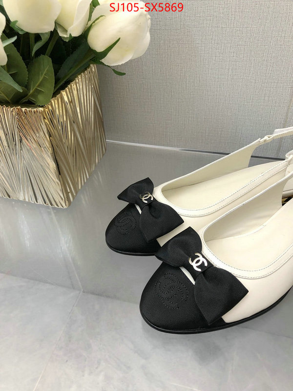 Women Shoes-Chanel luxury fake ID: SX5869 $: 105USD