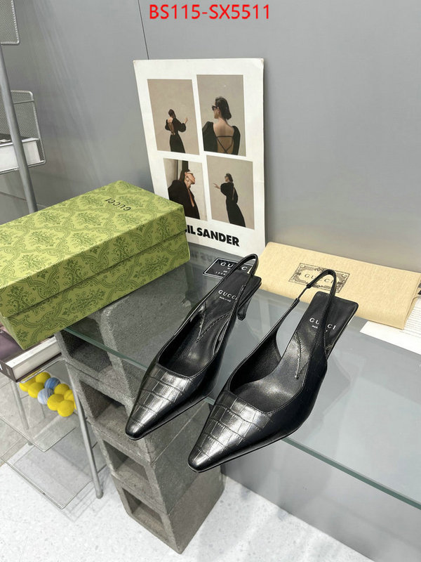 Women Shoes-Gucci 2024 replica wholesale cheap sales online ID: SX5511 $: 115USD