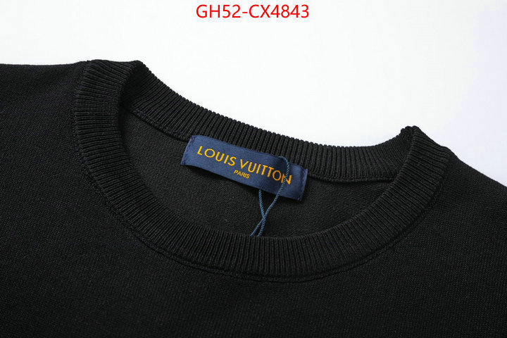 Clothing-LV the best quality replica ID: CX4843 $: 52USD