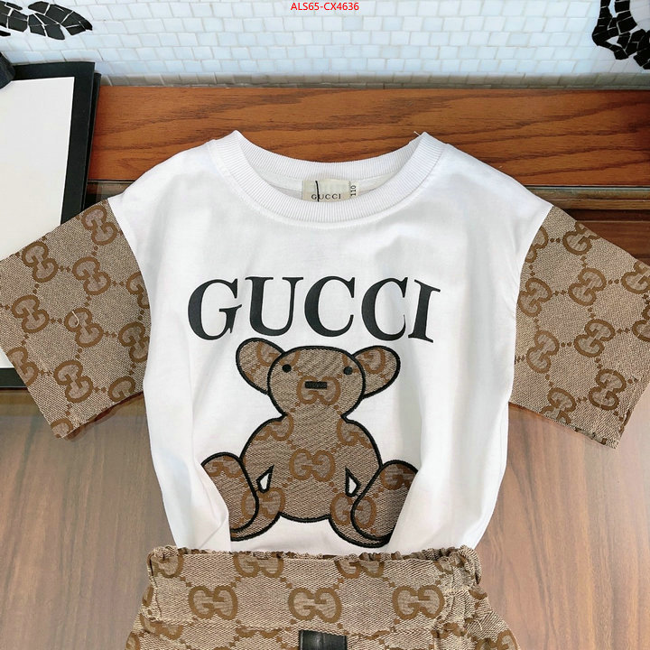 Kids clothing-Gucci 1:1 ID: CX4636 $: 65USD