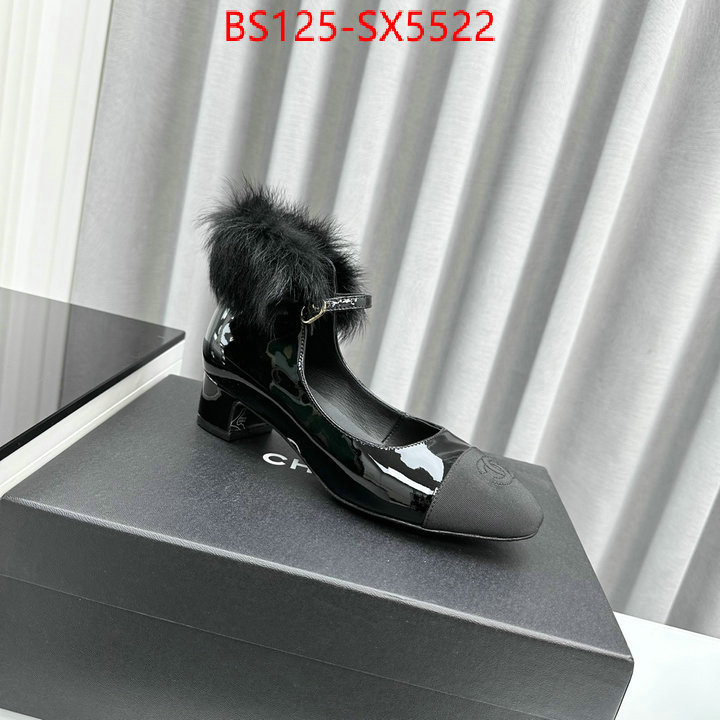 Women Shoes-Chanel 1:1 replica ID: SX5522 $: 125USD