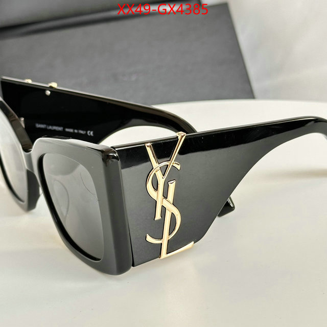 Glasses-YSL the highest quality fake ID: GX4385 $: 49USD