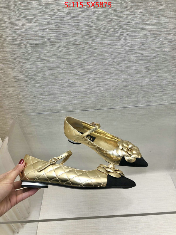 Women Shoes-Chanel aaaaa quality replica ID: SX5875 $: 115USD