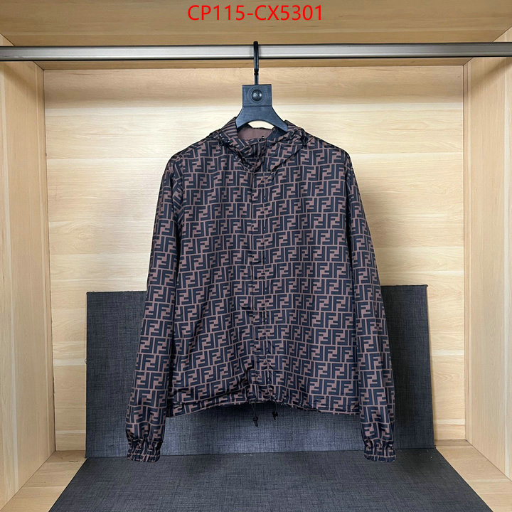 Clothing-Fendi from china 2024 ID: CX5301 $: 115USD