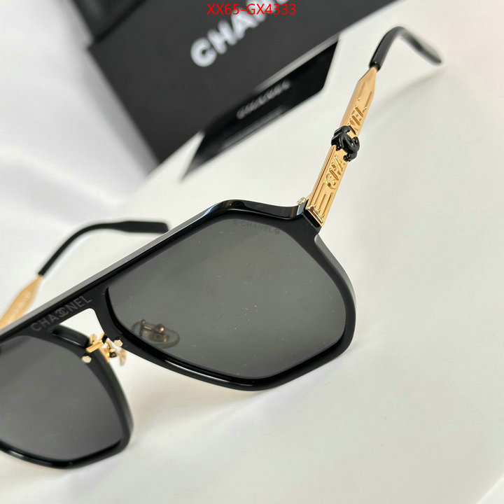 Glasses-Chanel how to buy replcia ID: GX4333 $: 65USD