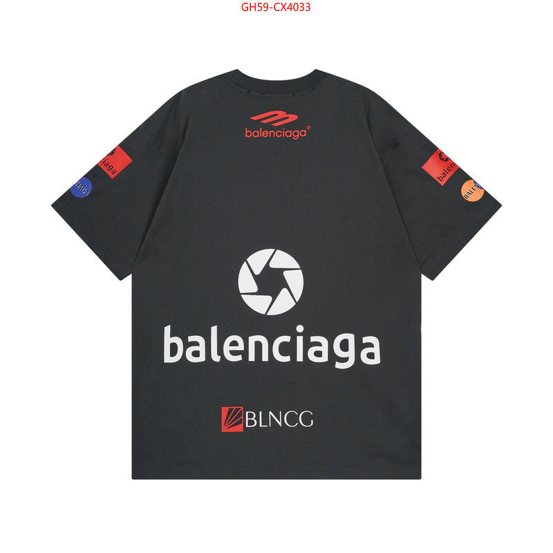 Clothing-Balenciaga counter quality ID: CX4033 $: 59USD