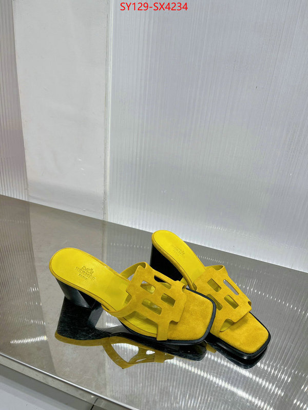 Women Shoes-Hermes top fake designer ID: SX4234 $: 129USD