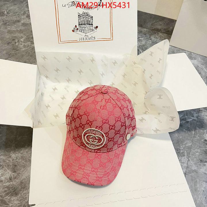 Cap(Hat)-Gucci high quality online ID: HX5431 $: 29USD