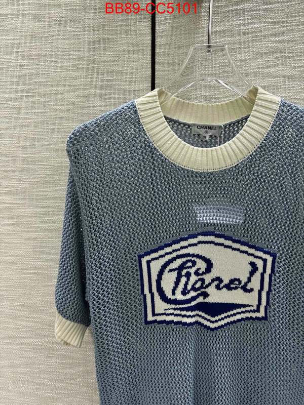 Clothing-Chanel top quality designer replica ID: CC5101 $: 89USD