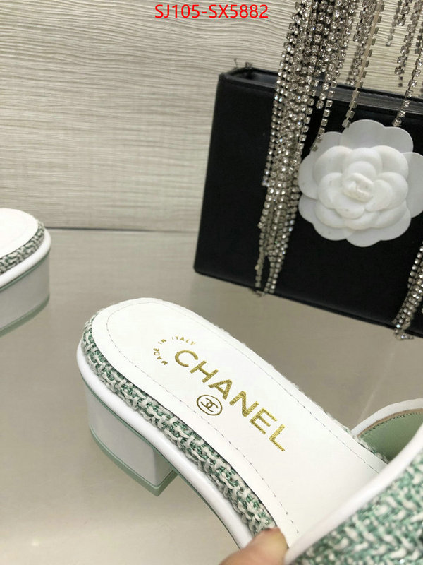 Women Shoes-Chanel customize best quality replica ID: SX5882 $: 105USD