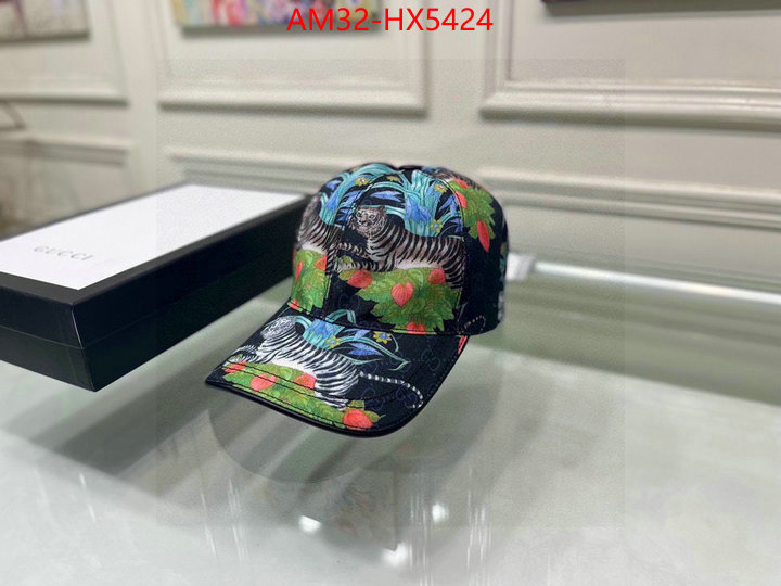 Cap(Hat)-Gucci aaaaa class replica ID: HX5424 $: 32USD