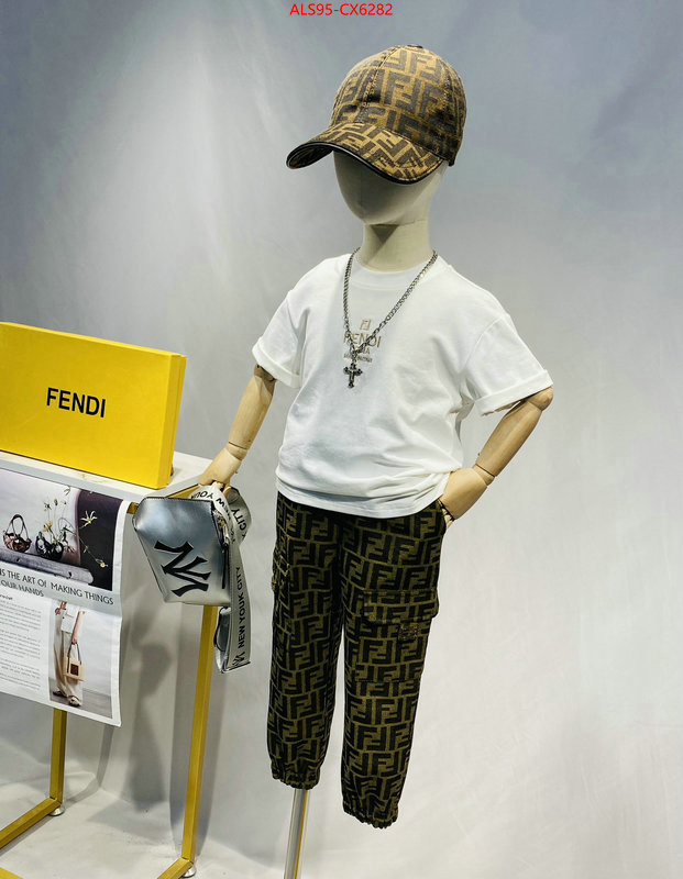 Kids clothing-Fendi sell online luxury designer ID: CX6282 $: 95USD