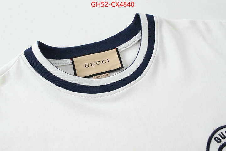 Clothing-Gucci 7 star replica ID: CX4840 $: 52USD